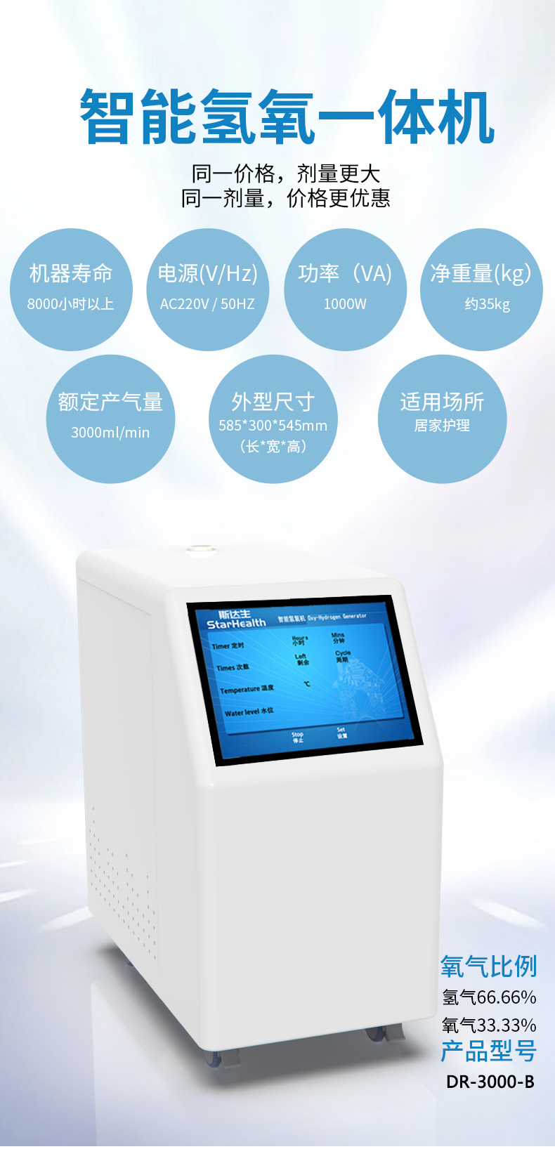 氢氧机 3000ML(图1)